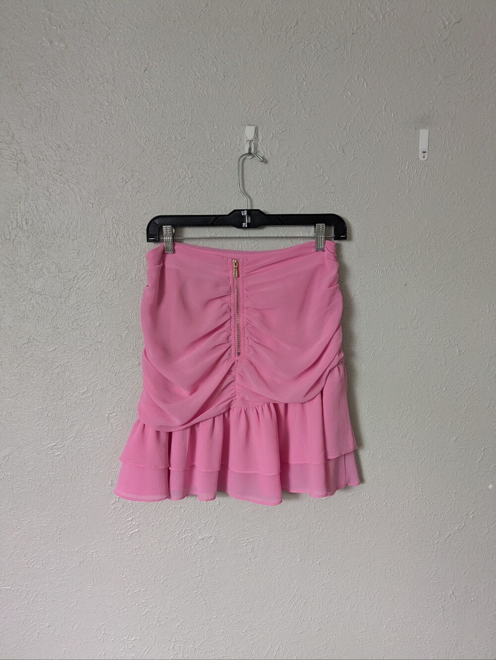 Hello Molly Pink Ruffled Mini Skirt - Picture 6 of 13